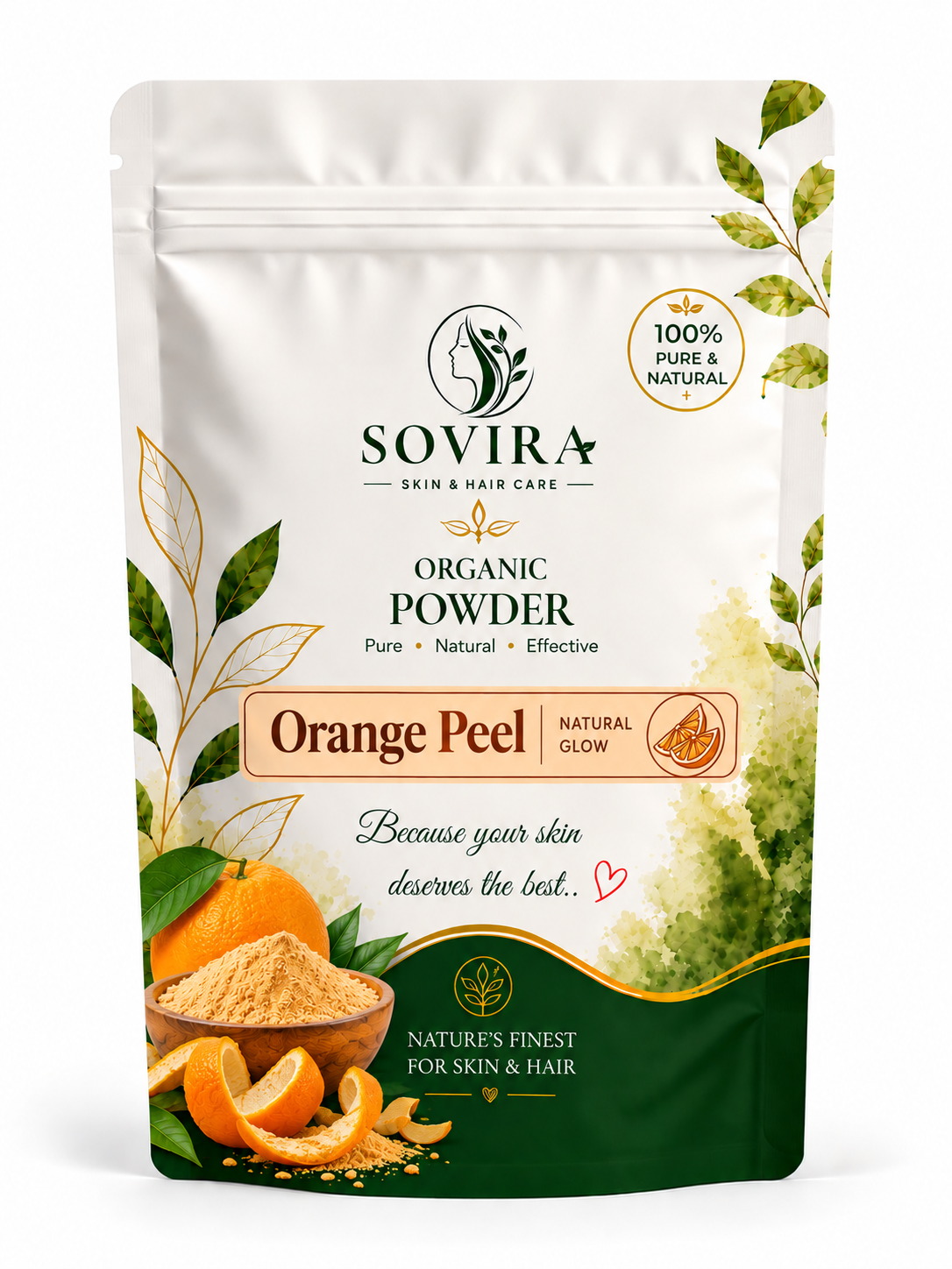 Orange Peel Powder – Natural Glow