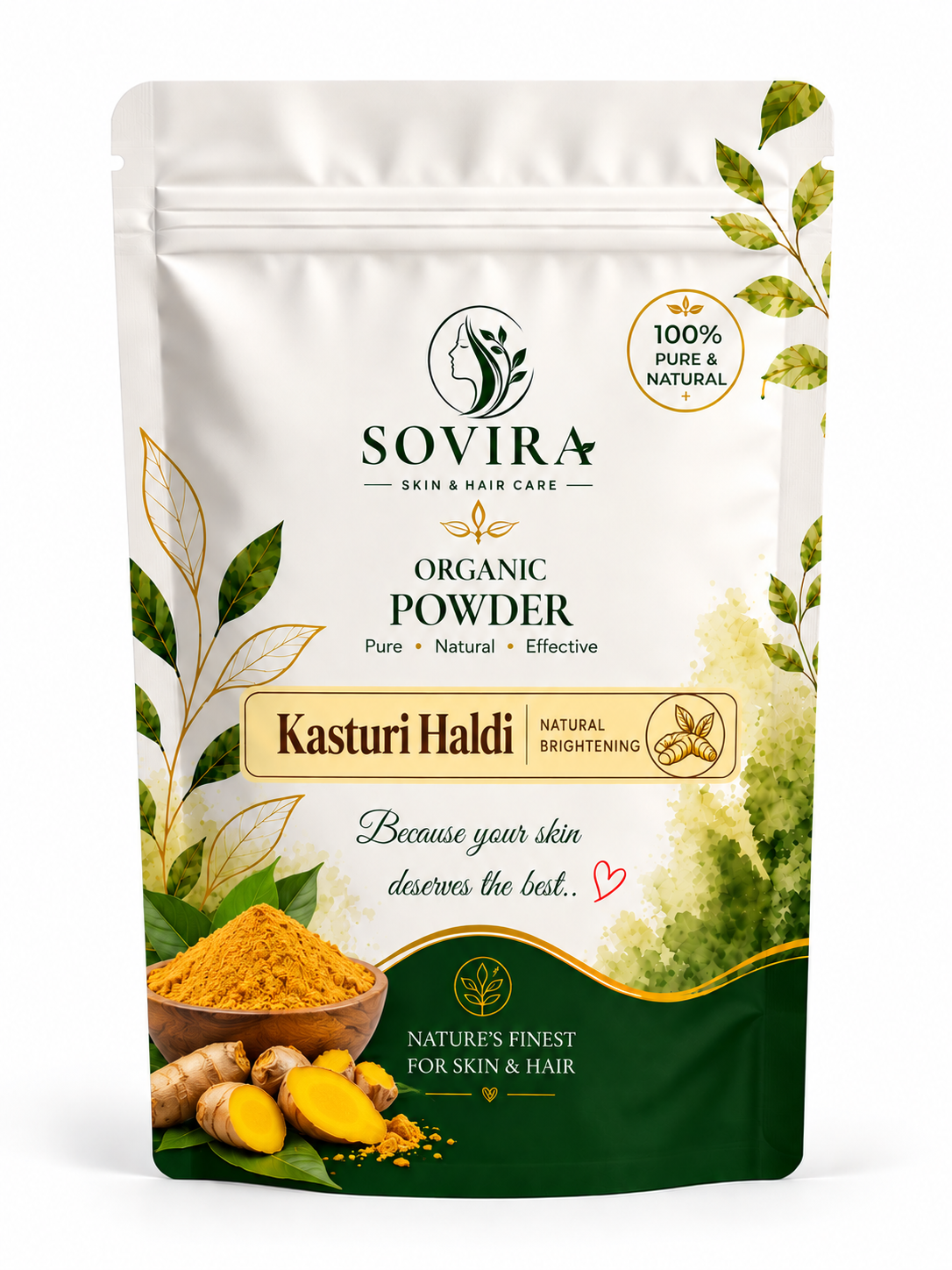 Kasturi Haldi Powder – Natural Brightening