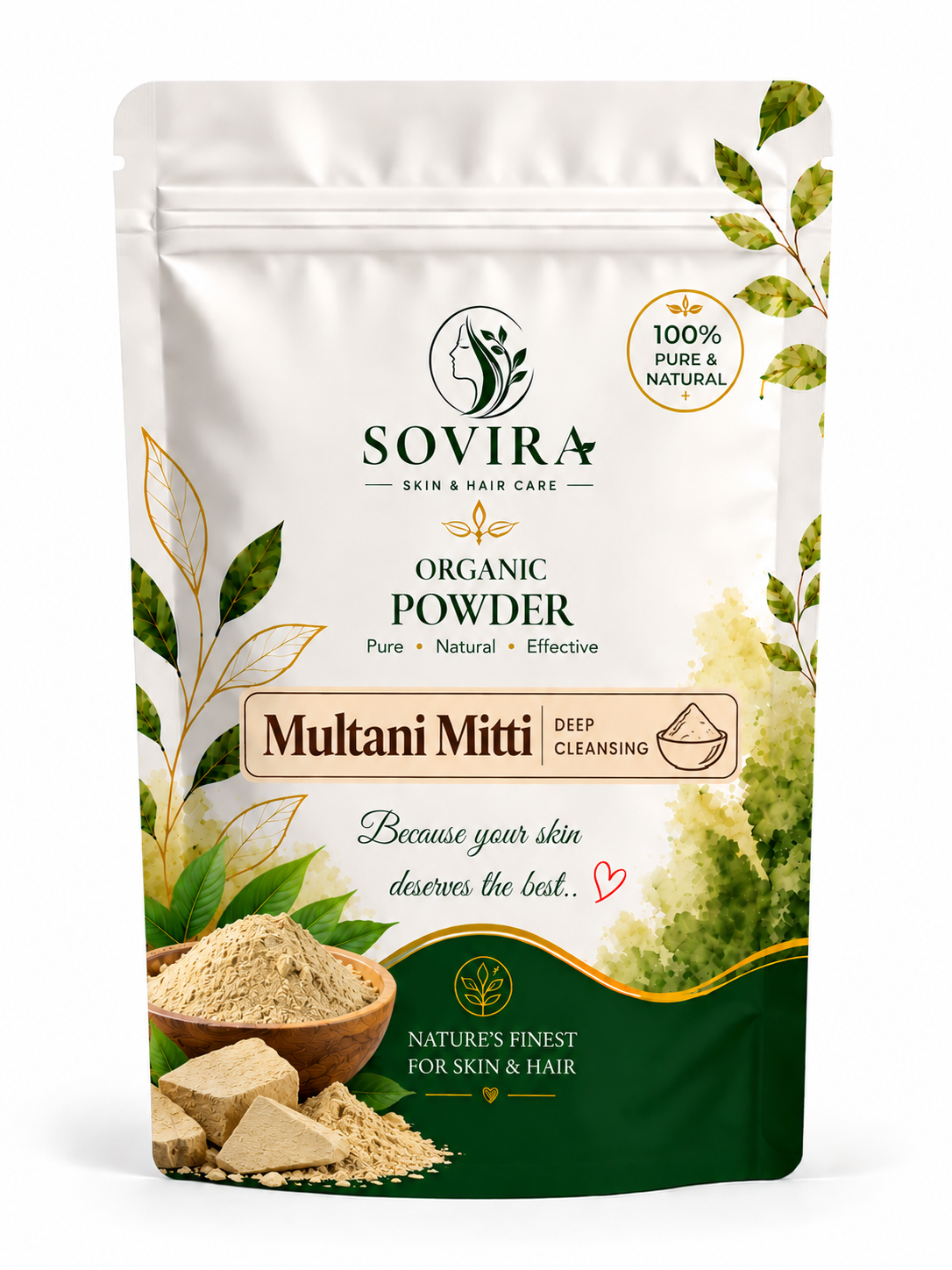 Multani Mitti Powder – Deep Cleansing